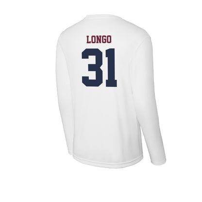 FDU - NCAA Baseball : Peter Longo - Activewear Long Sleeve T-Shirt-1