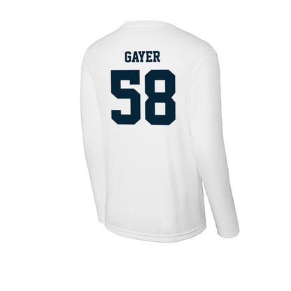 Utah State - NCAA Football : John Gayer - Activewear Long Sleeve T-Shirt-1