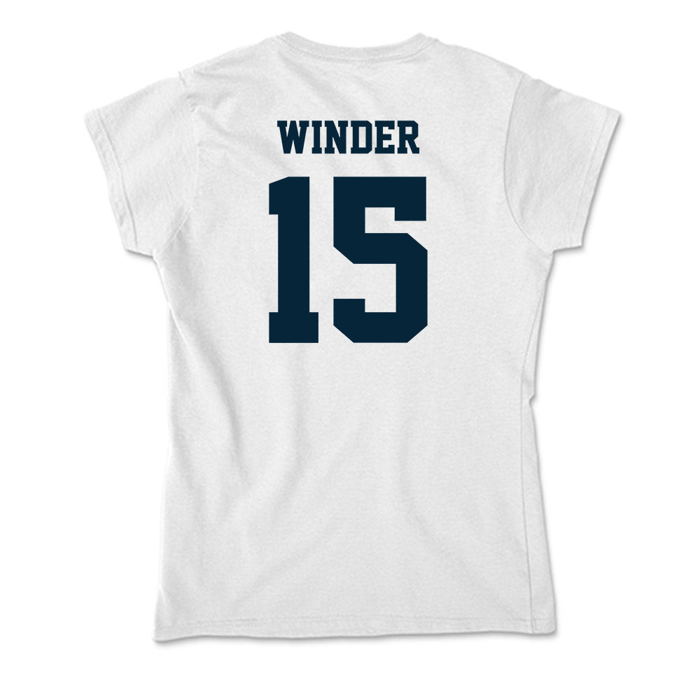 Utah State - NCAA Women's Soccer : Talia Winder - Soft Style Women’s T-Shirt-1