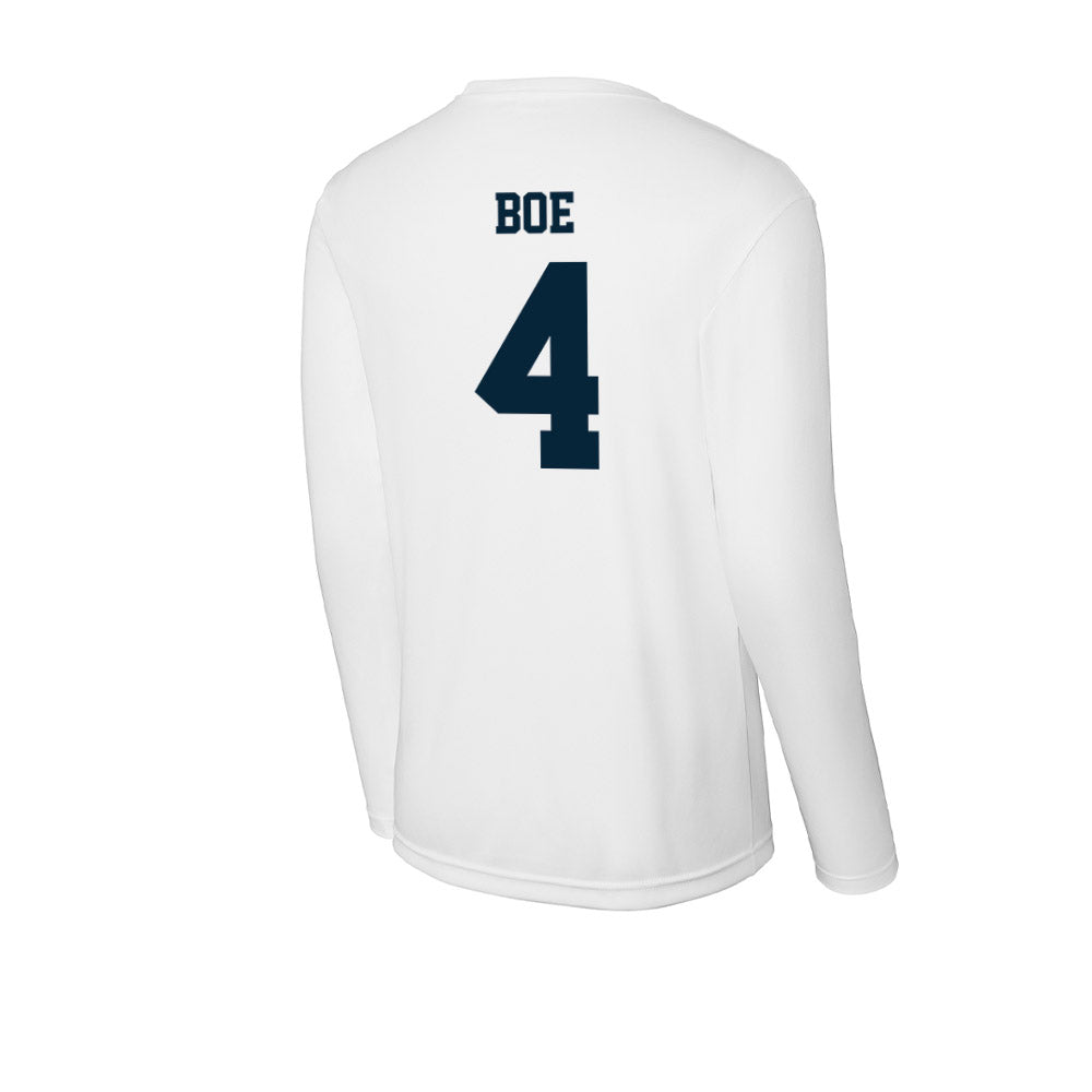 Utah State - NCAA Men's Basketball : Brayden Boe - Activewear Long Sleeve T-Shirt-1