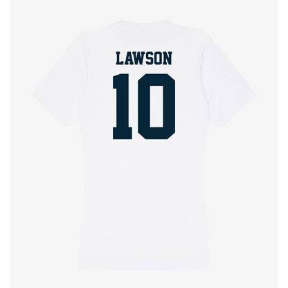 Utah State - NCAA Women's Volleyball : Delaney Lawson - Women's V-Neck T-Shirt-1