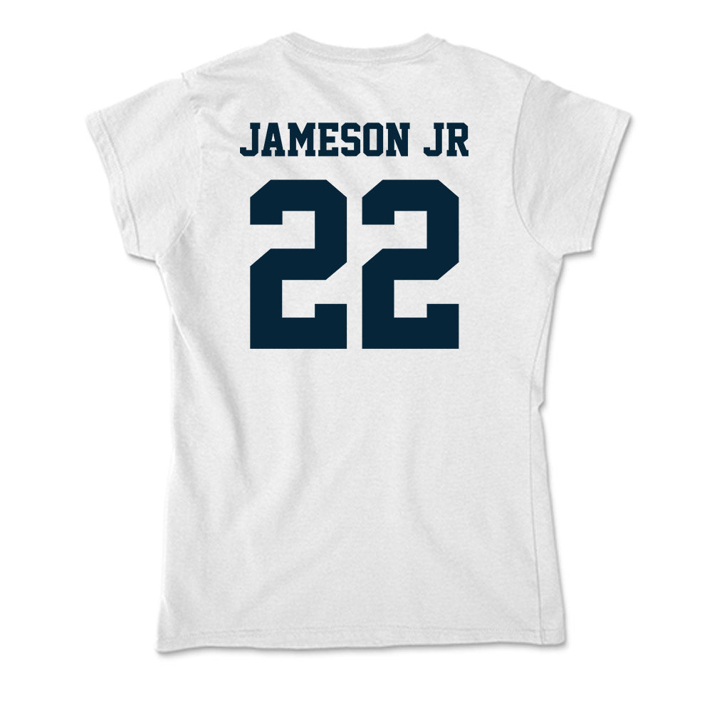 Utah State - NCAA Football : Derrick Jameson Jr - Soft Style Women’s T-Shirt-1