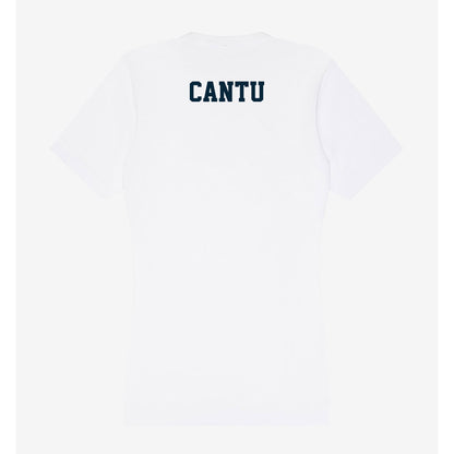 Utah State - NCAA Men's Golf : Luis Cantu - Women's V-Neck T-Shirt-1