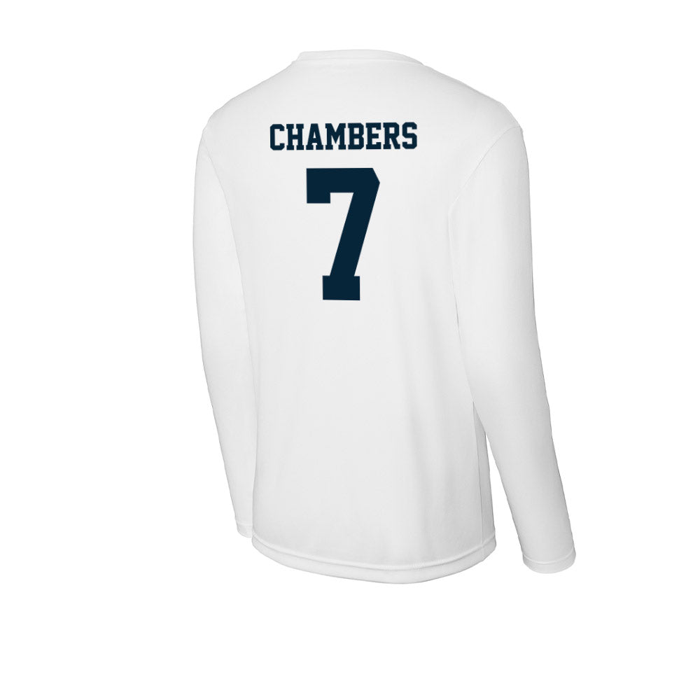 Utah State - NCAA Women's Soccer : Kaylie Chambers - Activewear Long Sleeve T-Shirt-1