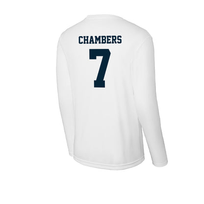 Utah State - NCAA Women's Soccer : Kaylie Chambers - Activewear Long Sleeve T-Shirt-1