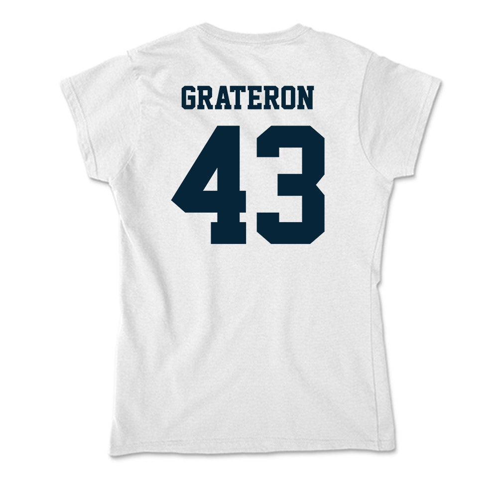 Utah State - NCAA Football : Diego Grateron - Soft Style Women’s T-Shirt-1