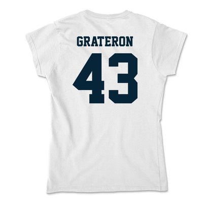 Utah State - NCAA Football : Diego Grateron - Soft Style Women’s T-Shirt-1