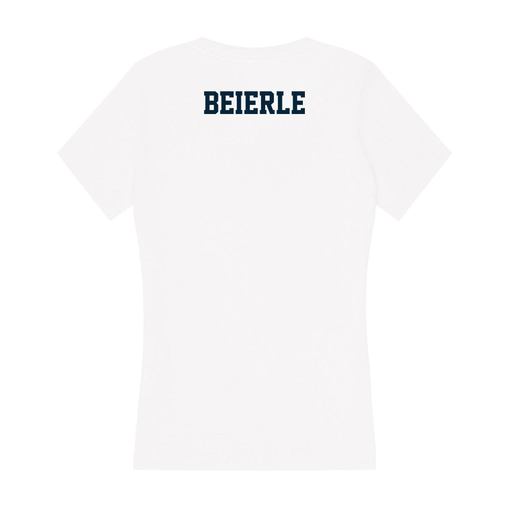 Utah State - NCAA Men's Track & Field : Gavin Beierle - Women's V-Neck T-Shirt-1