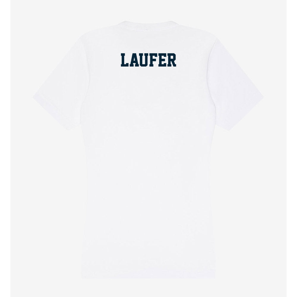 Utah State - NCAA Women's Gymnastics : Charley Laufer - Women's V-Neck T-Shirt-1