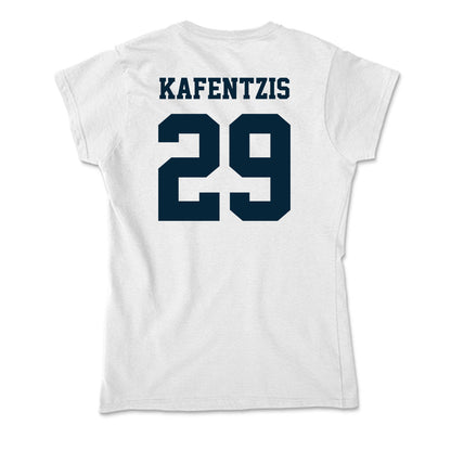 Utah State - NCAA Football : Gio Kafentzis - Soft Style Women’s T-Shirt-1