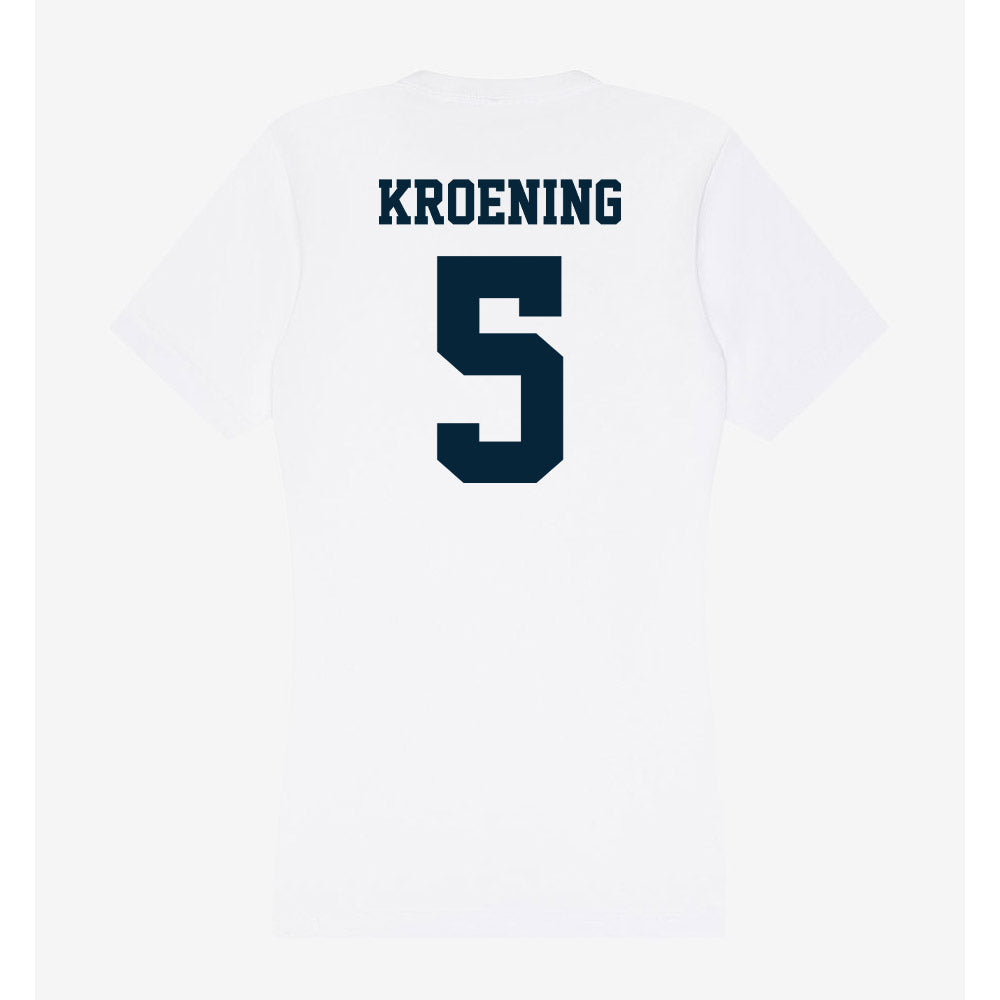 Utah State - NCAA Softball : Faith Kroening - Women's V-Neck T-Shirt-1