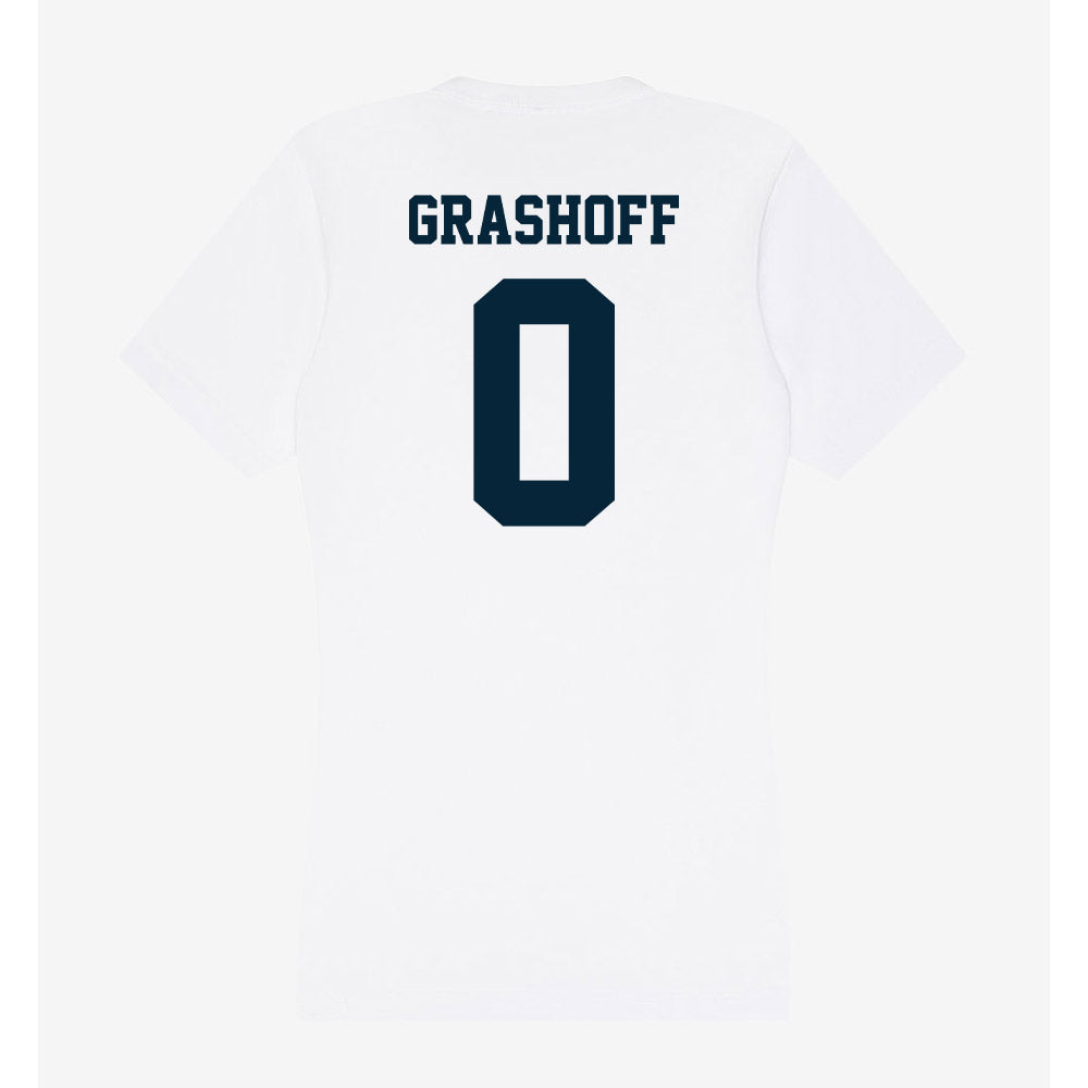 Utah State - NCAA Women's Soccer : Allee Grashoff - Women's V-Neck T-Shirt-1