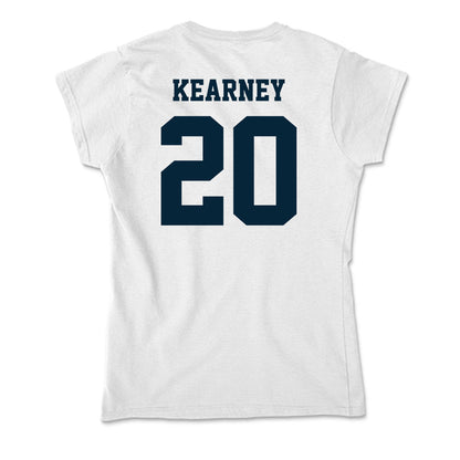 Utah State - NCAA Men's Basketball : Luke Kearney - Soft Style Women’s T-Shirt-1