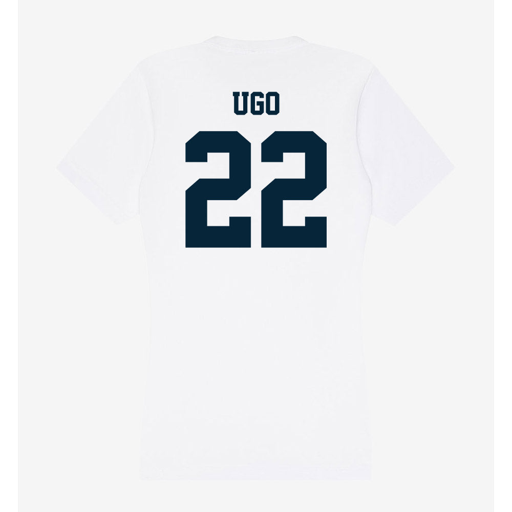 Utah State - NCAA Football : Courage Ugo - Women's V-Neck T-Shirt-1