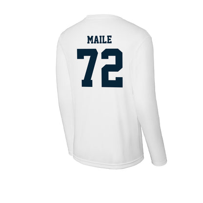 Utah State - NCAA Football : George Maile - Activewear Long Sleeve T-Shirt-1