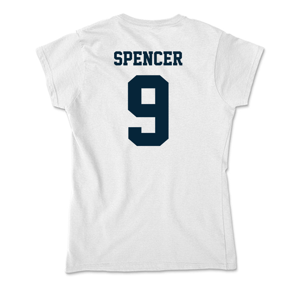 Utah State - NCAA Women's Volleyball : Hailey Spencer - Soft Style Women’s T-Shirt-1