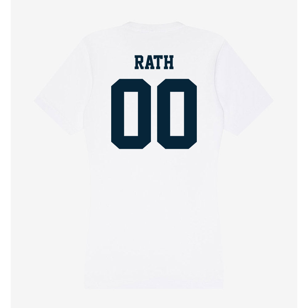 Utah State - NCAA Women's Soccer : Taylor Rath - Women's V-Neck T-Shirt-1