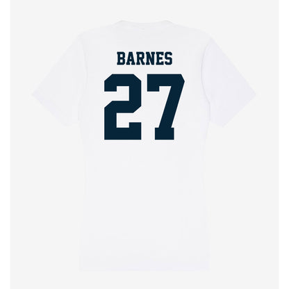 Utah State - NCAA Football : Blake Barnes - Women's V-Neck T-Shirt-1