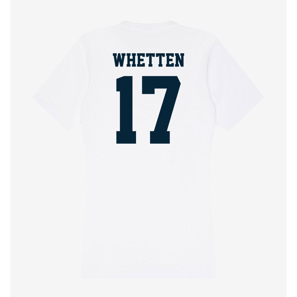 Utah State - NCAA Baseball : Davis Whetten - Women's V-Neck T-Shirt-1