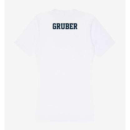 Utah State - NCAA Women's Gymnastics : Mara Gruber - Women's V-Neck T-Shirt-1