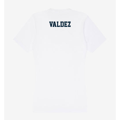 Utah State - NCAA Women's Gymnastics : Ali Valdez - Women's V-Neck T-Shirt-1