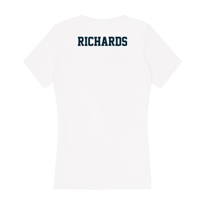 Utah State - NCAA Men's Track & Field : Javin Richards - Women's V-Neck T-Shirt-1