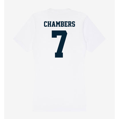 Utah State - NCAA Women's Soccer : Kaylie Chambers - Women's V-Neck T-Shirt-1