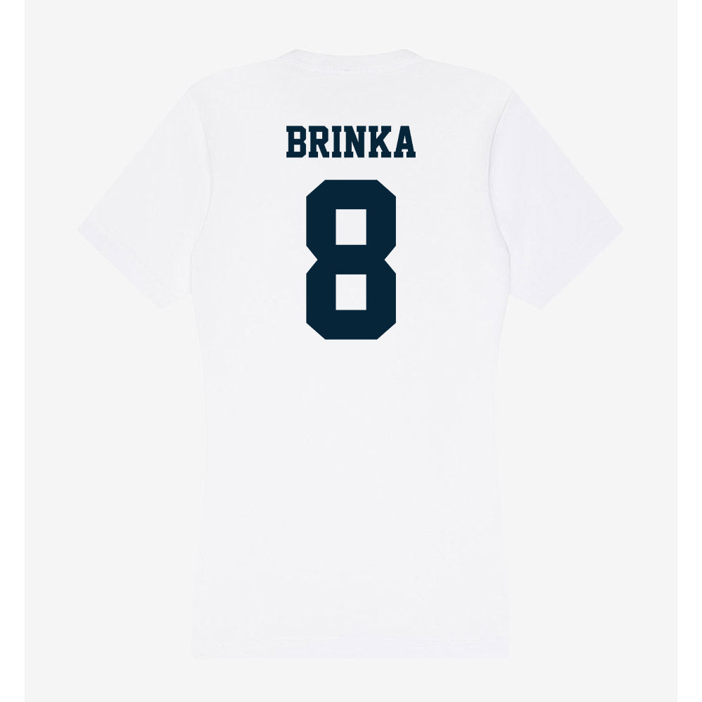 Utah State - NCAA Softball : Emmalyn Brinka - Women's V-Neck T-Shirt-1