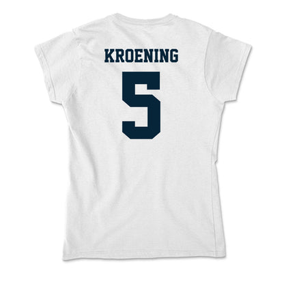 Utah State - NCAA Softball : Faith Kroening - Soft Style Women’s T-Shirt-1