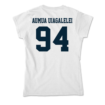 Utah State - NCAA Football : Kone Aumua Uiagalelei - Soft Style Women’s T-Shirt-1