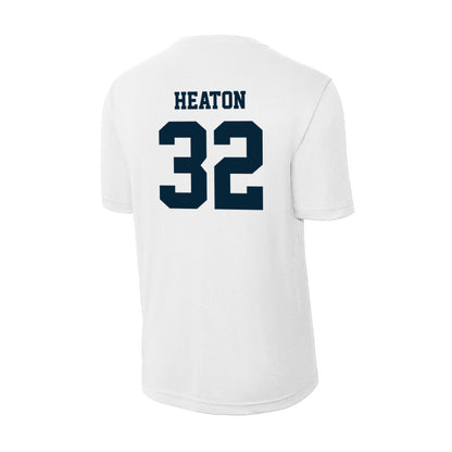 Utah State - NCAA Women's Basketball : Jamisyn Heaton - Activewear T-Shirt-1