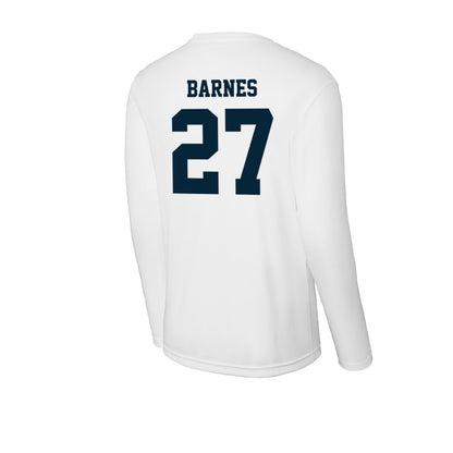 Utah State - NCAA Football : Blake Barnes - Activewear Long Sleeve T-Shirt-1