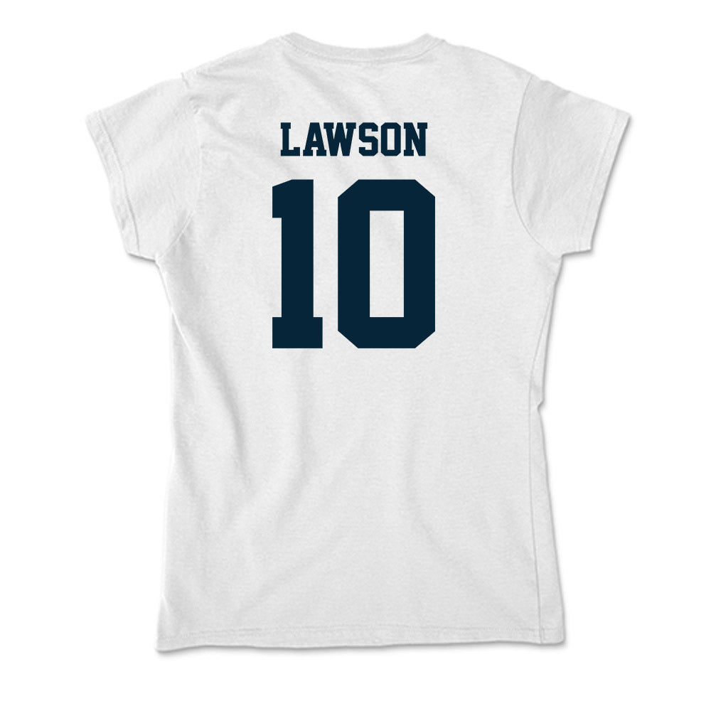 Utah State - NCAA Women's Volleyball : Delaney Lawson - Soft Style Women’s T-Shirt-1