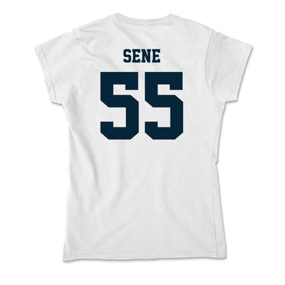 Utah State - NCAA Women's Basketball : Sophie Sene - Soft Style Women’s T-Shirt-1