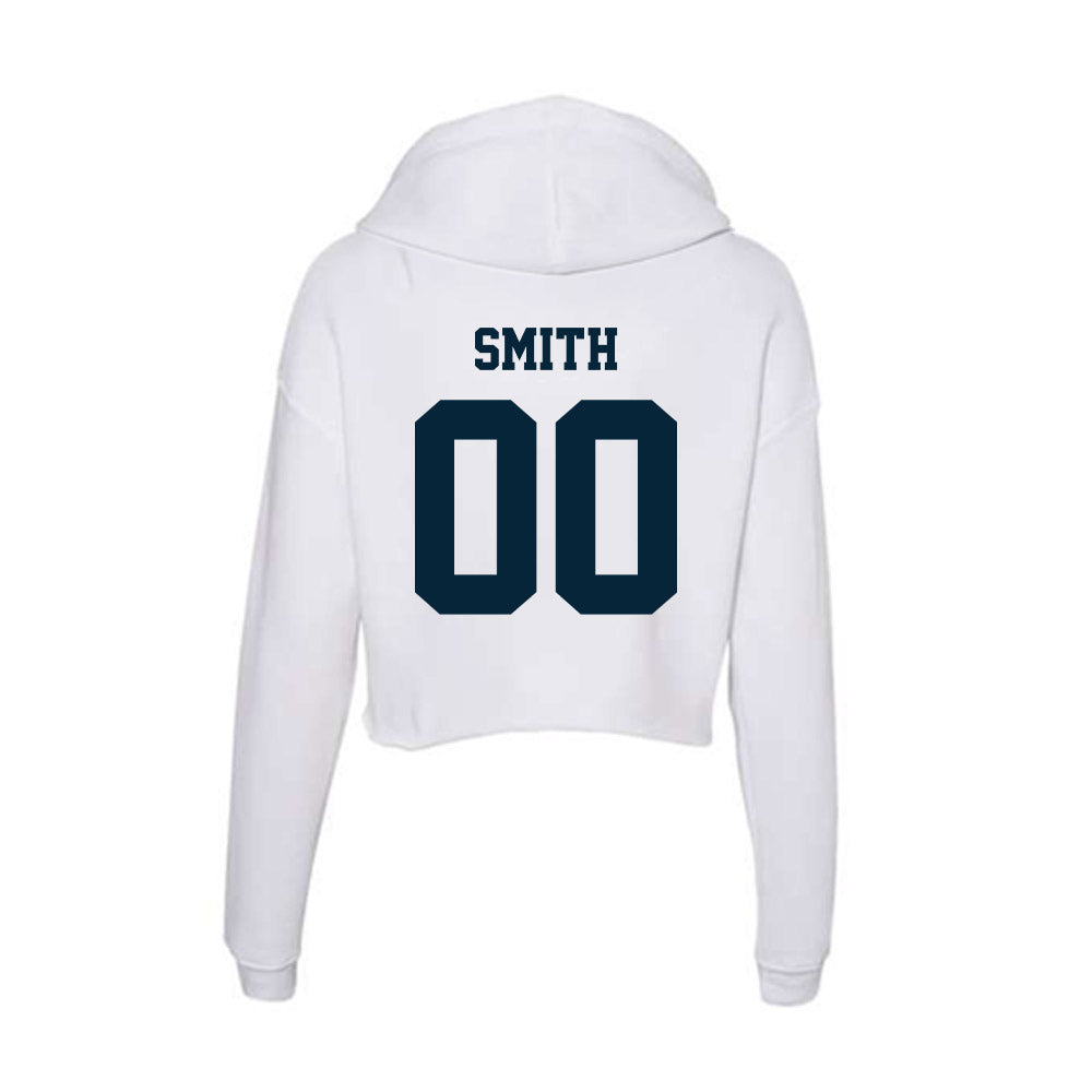 Utah State - NCAA Softball : Bri Smith - Women's Crop Fleece Hoodie-1