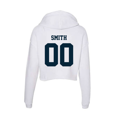 Utah State - NCAA Softball : Bri Smith - Women's Crop Fleece Hoodie-1