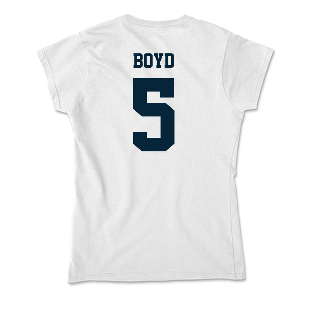 Utah State - NCAA Football : Brady Boyd - Soft Style Women’s T-Shirt-1