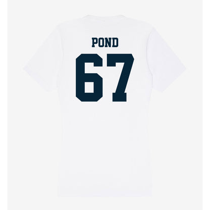 Utah State - NCAA Football : Adam Pond - Women's V-Neck T-Shirt-1