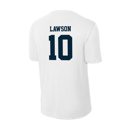 Utah State - NCAA Women's Volleyball : Delaney Lawson - Activewear T-Shirt-1