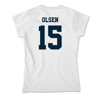 Utah State - NCAA Football : Ty Olsen - Soft Style Women’s T-Shirt-1