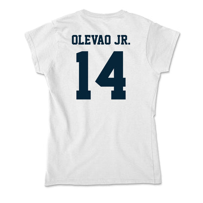 Utah State - NCAA Football : Bronson Olevao Jr. - Soft Style Women’s T-Shirt-1