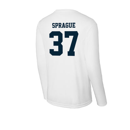 Utah State - NCAA Football : Dylan Sprague - Activewear Long Sleeve T-Shirt-1