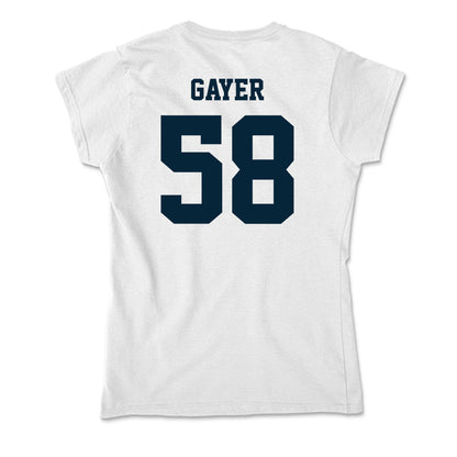 Utah State - NCAA Football : John Gayer - Soft Style Women’s T-Shirt-1