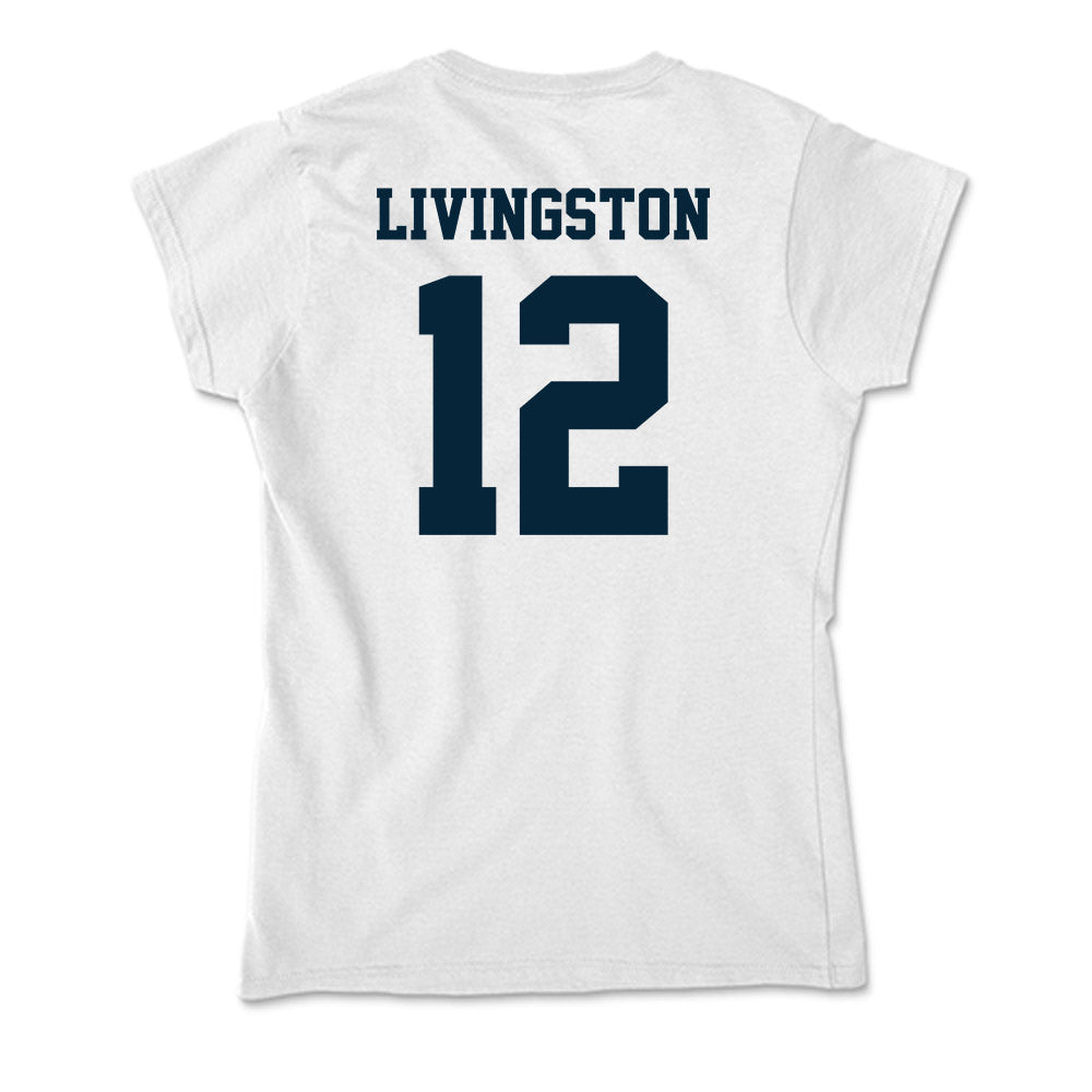 Utah State - NCAA Women's Basketball : Elise Livingston - Soft Style Women’s T-Shirt-1