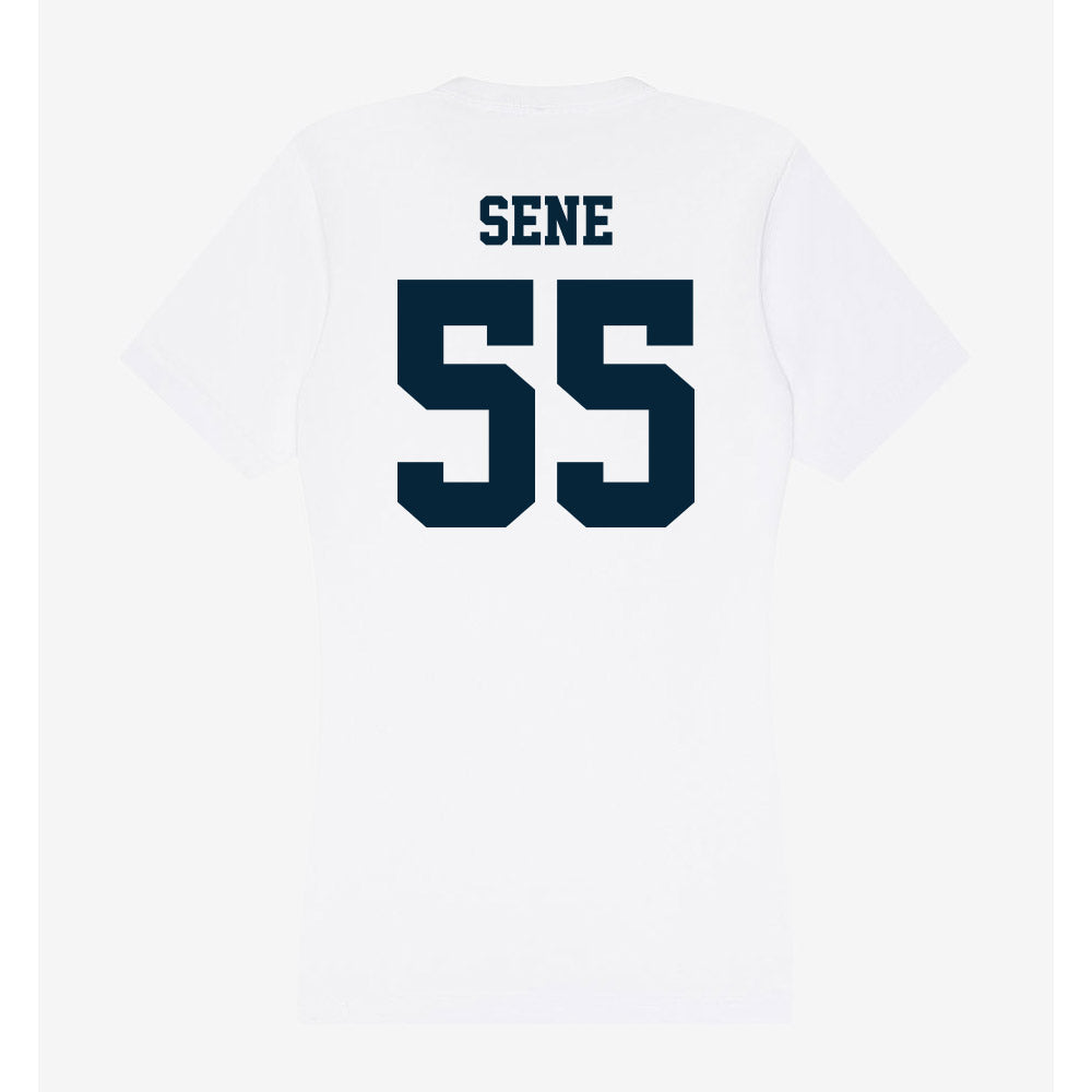 Utah State - NCAA Women's Basketball : Sophie Sene - Women's V-Neck T-Shirt-1
