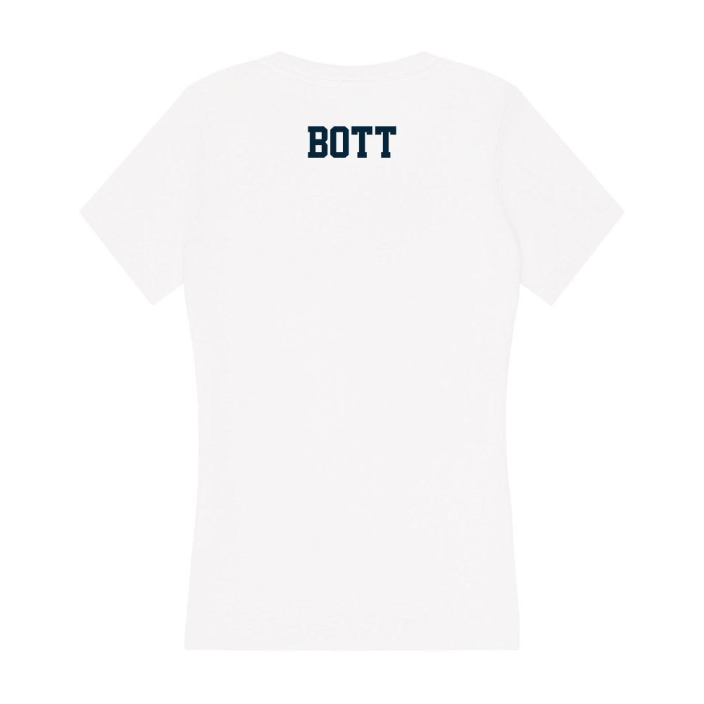 Utah State - NCAA Men's Track & Field : Landon Bott - Women's V-Neck T-Shirt-1