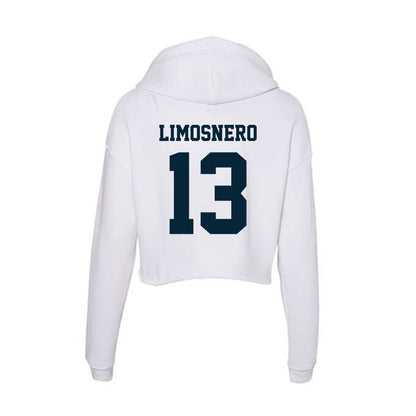 Utah State - NCAA Softball : Carly Limosnero - Women's Crop Fleece Hoodie-1