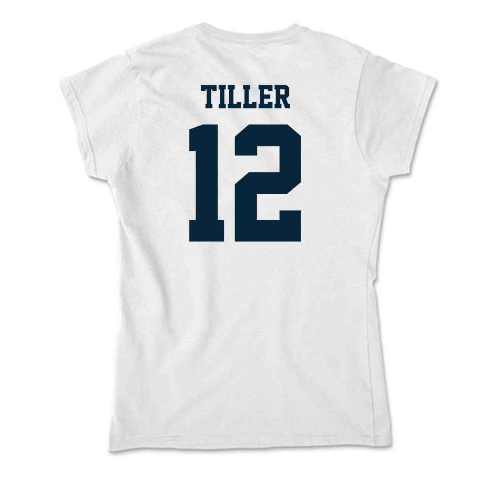 Utah State - NCAA Football : CJ Tiller - Soft Style Women’s T-Shirt-1