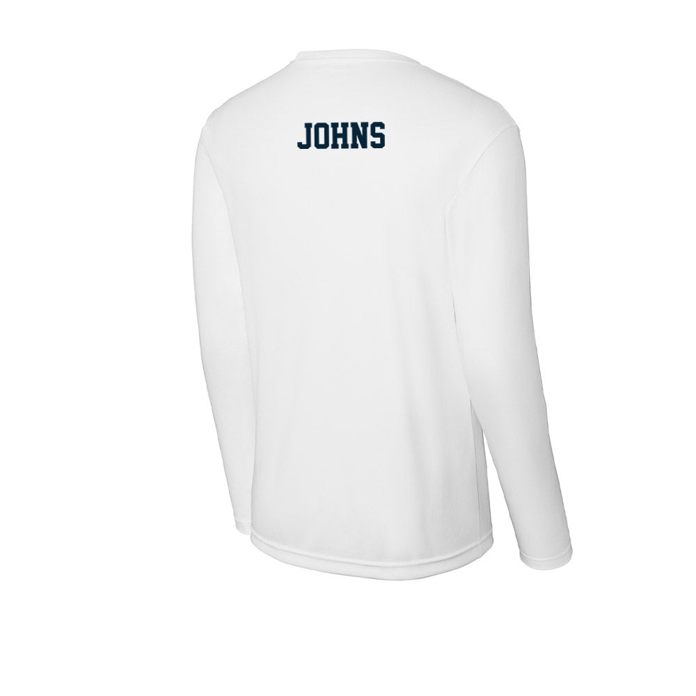 Utah State - NCAA Men's Track & Field : Blake Johns - Activewear Long Sleeve T-Shirt-1