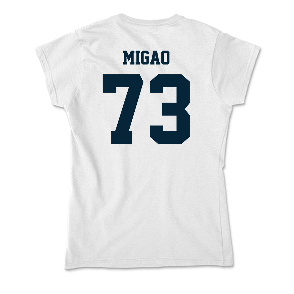 Utah State - NCAA Football : Elia Migao - Soft Style Women’s T-Shirt-1